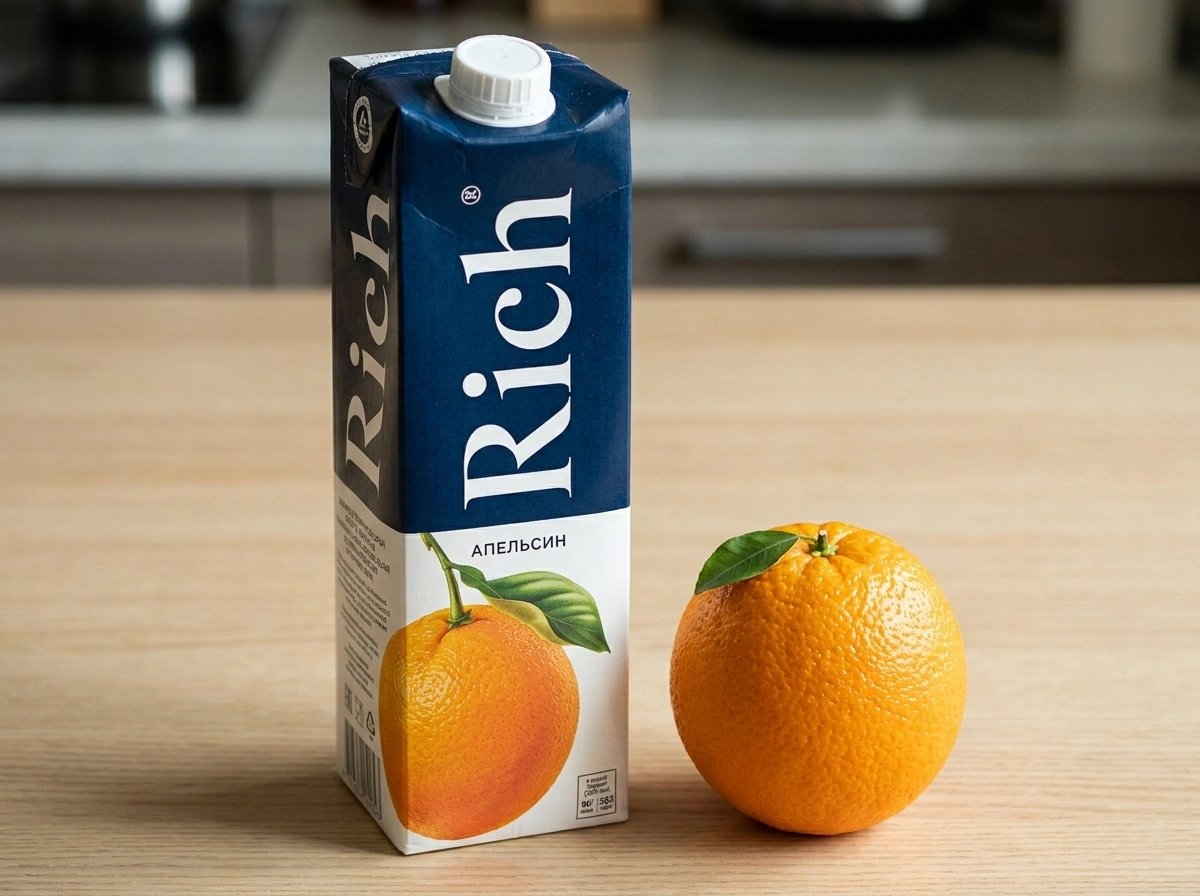 Rich апельсин